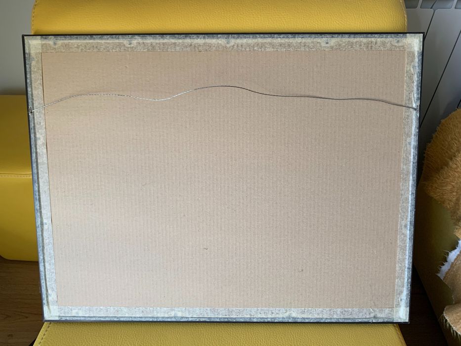 Като нова. Картина акварел на покойния художник Аргир Манасиев