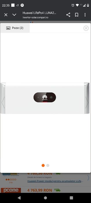 Modul gestionare baterie Bms Huawei Luna