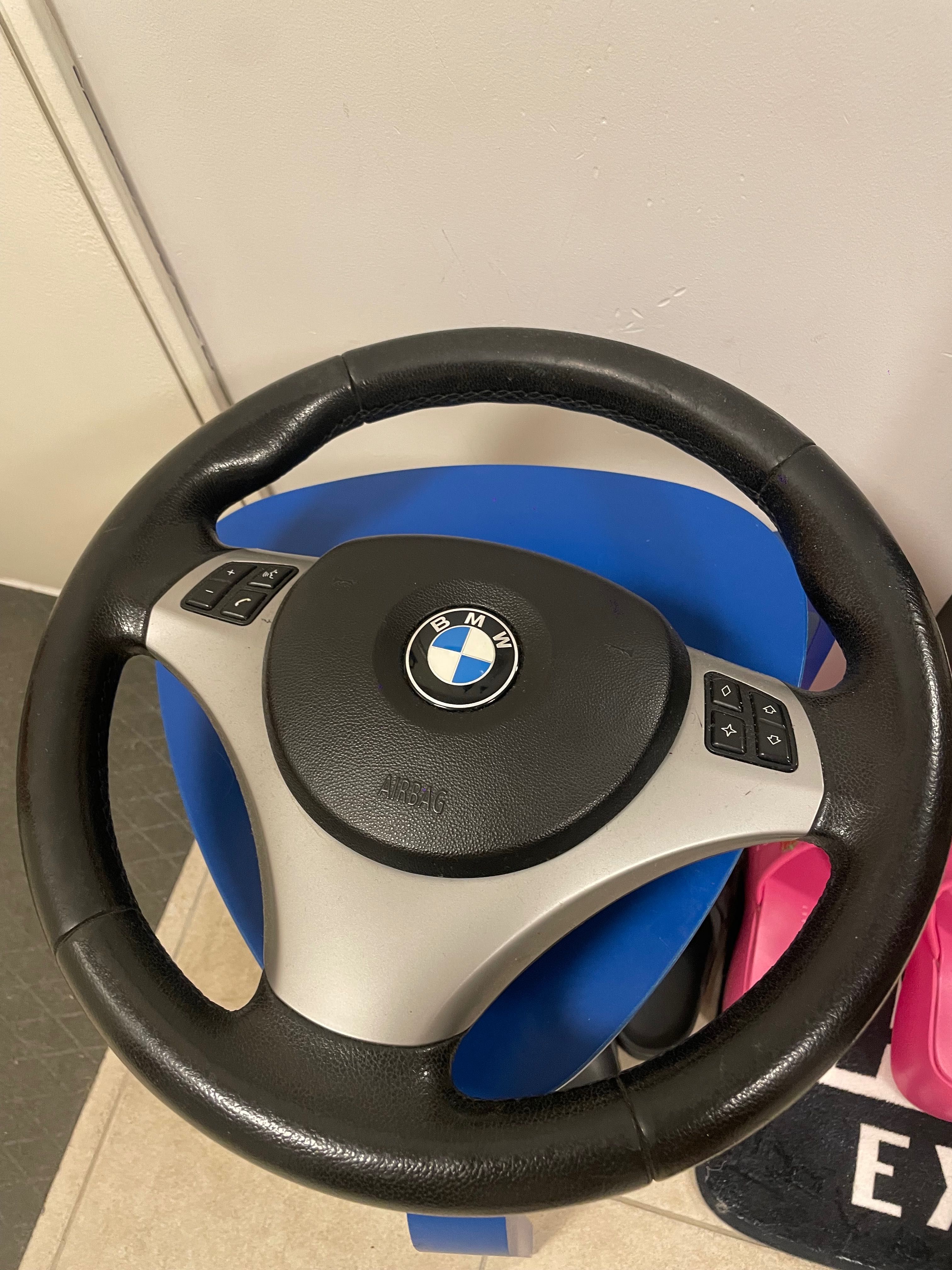 BMW волан Airbag / управление климатроник / ключ фарове / кожа кори