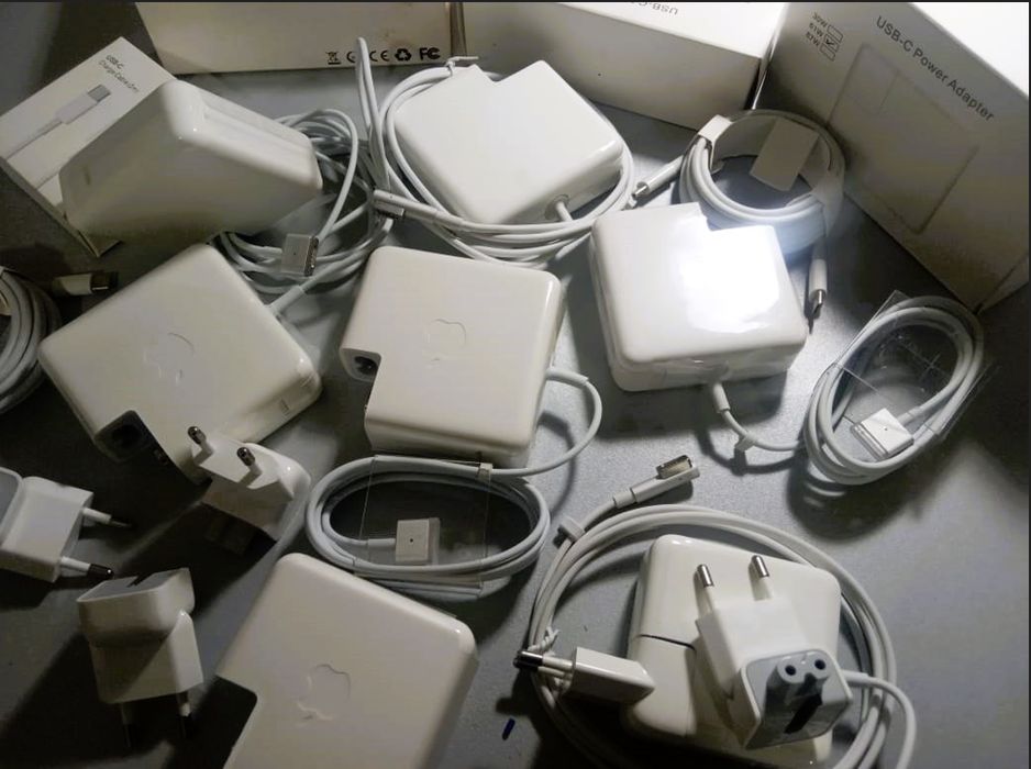 на MacBook (макбук) - зарядка, блок питания (45W и другие)