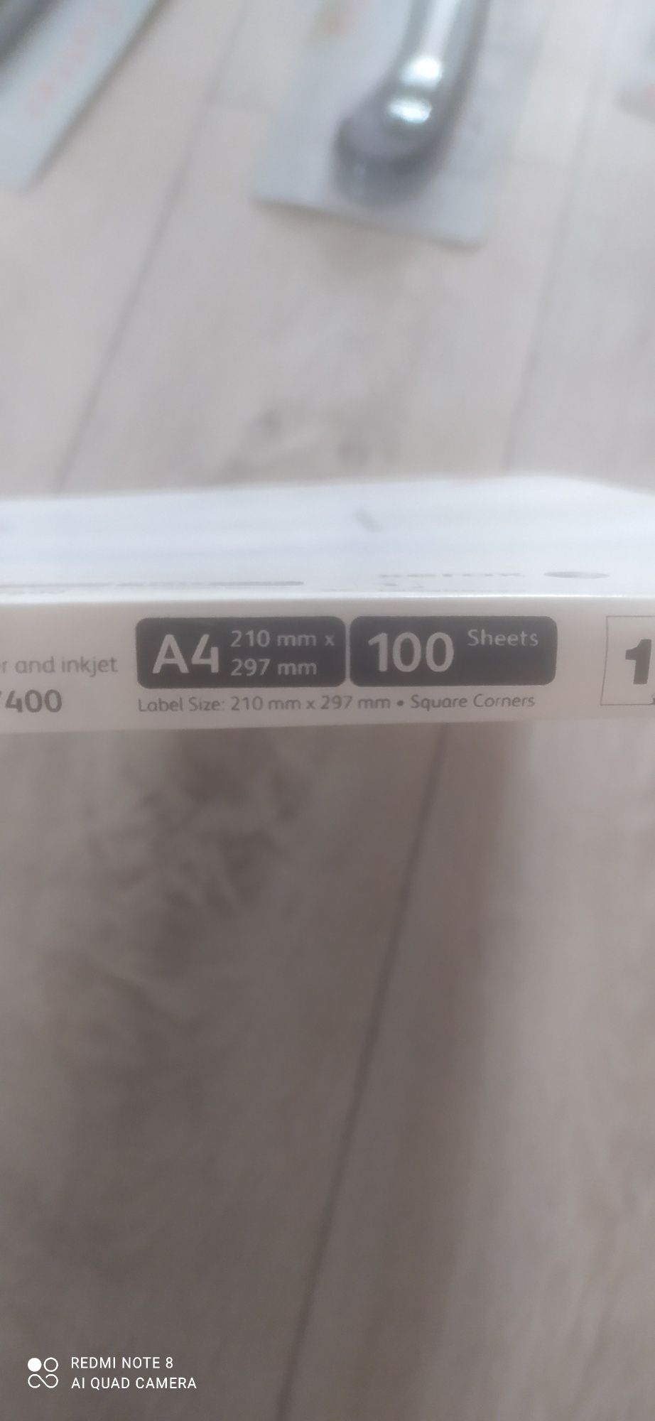 Бумага самоклеющаяся Xerox A4