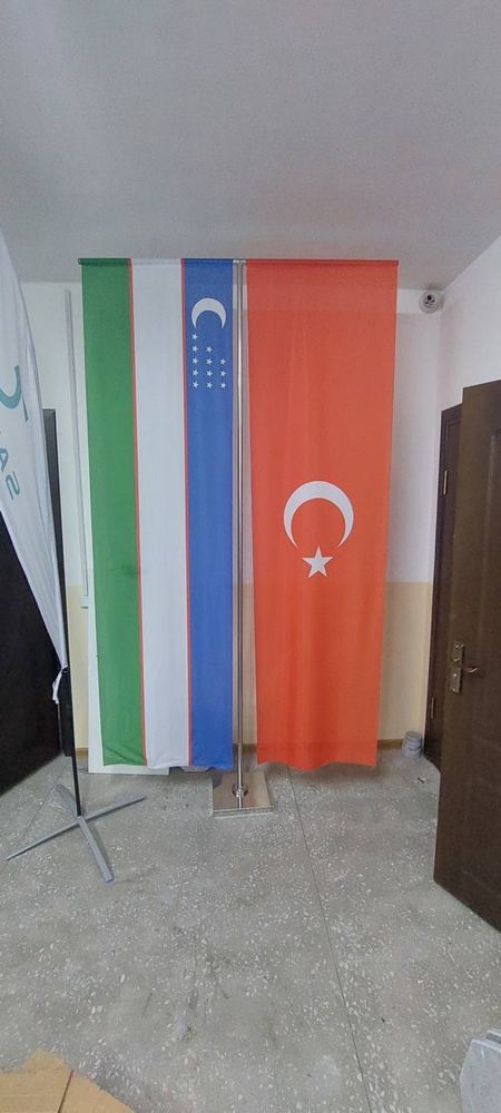 Bayroqlar zakazga va tayyorlari bor