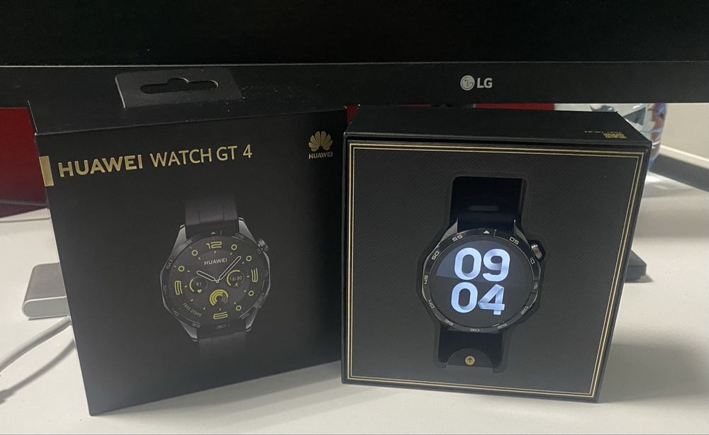 Huawei Watch GT 4 (46 mm), чёрный — идеальное состояние