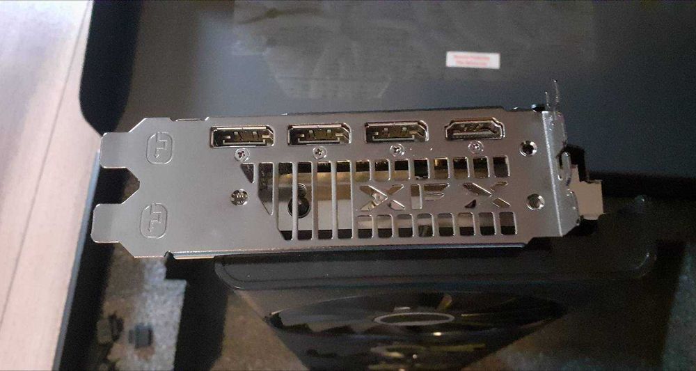 Placa video XFX Speedster QICK 319 RX 7700 XT Black Edition, 12GB