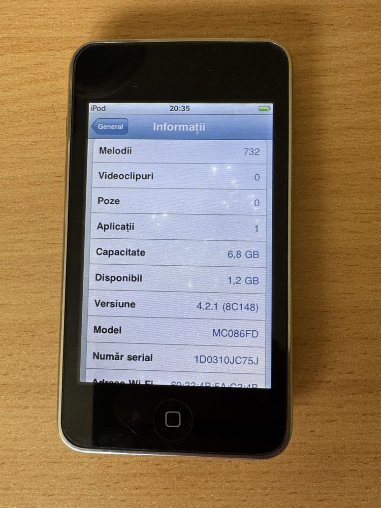 Ipod touch 2gen de 8G + dock Philips