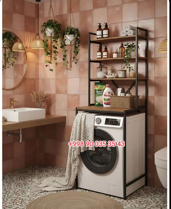 Для ванной комнаты стеллажи