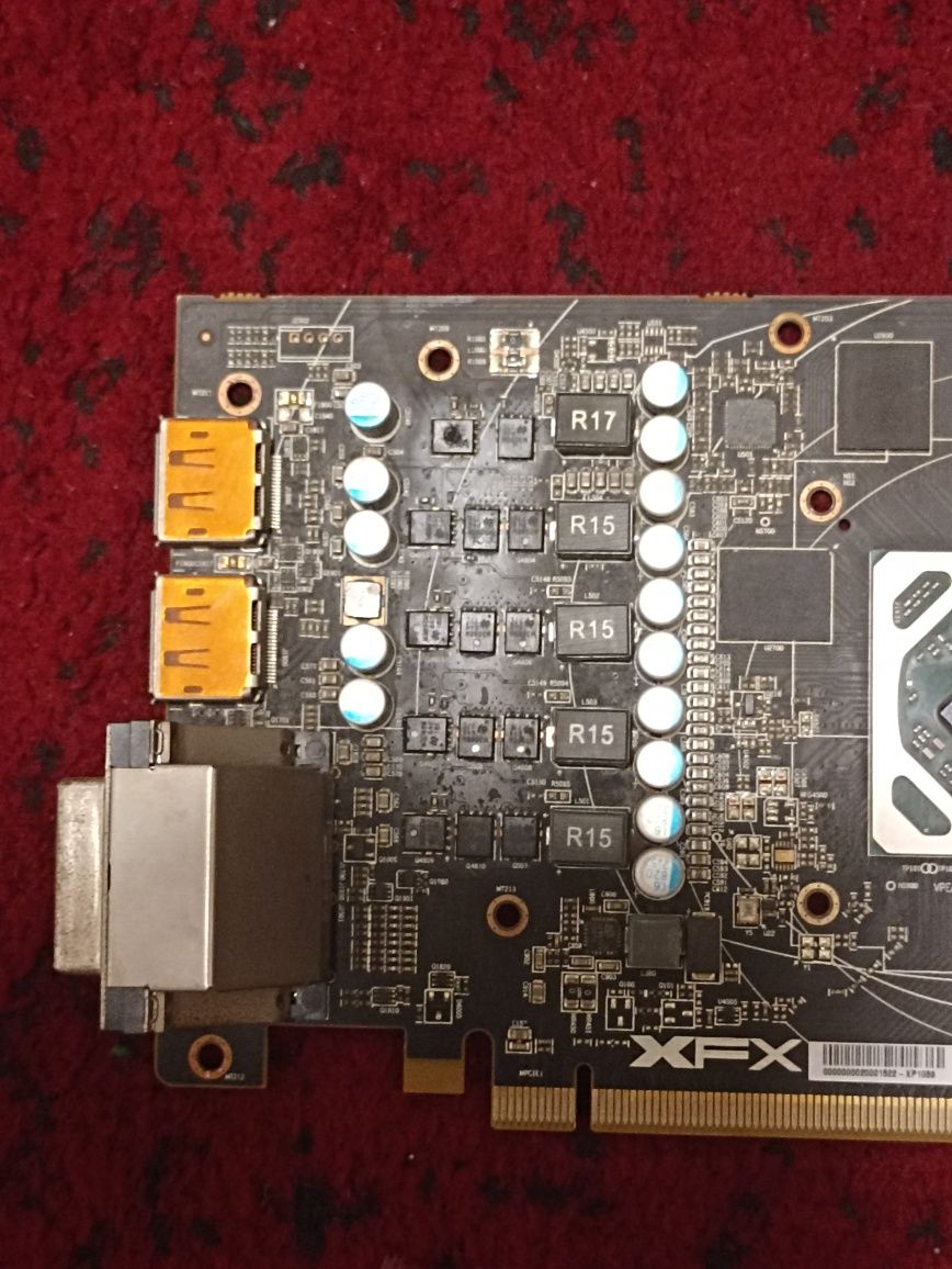 Rx 470 4 gb. XFX надо ремонт