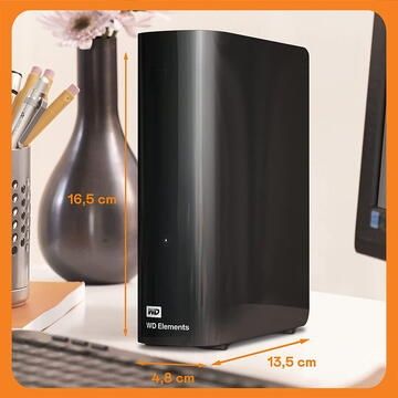 Hard extern Western Digital Elements  20TB, USB 3.2, 3.5 inch