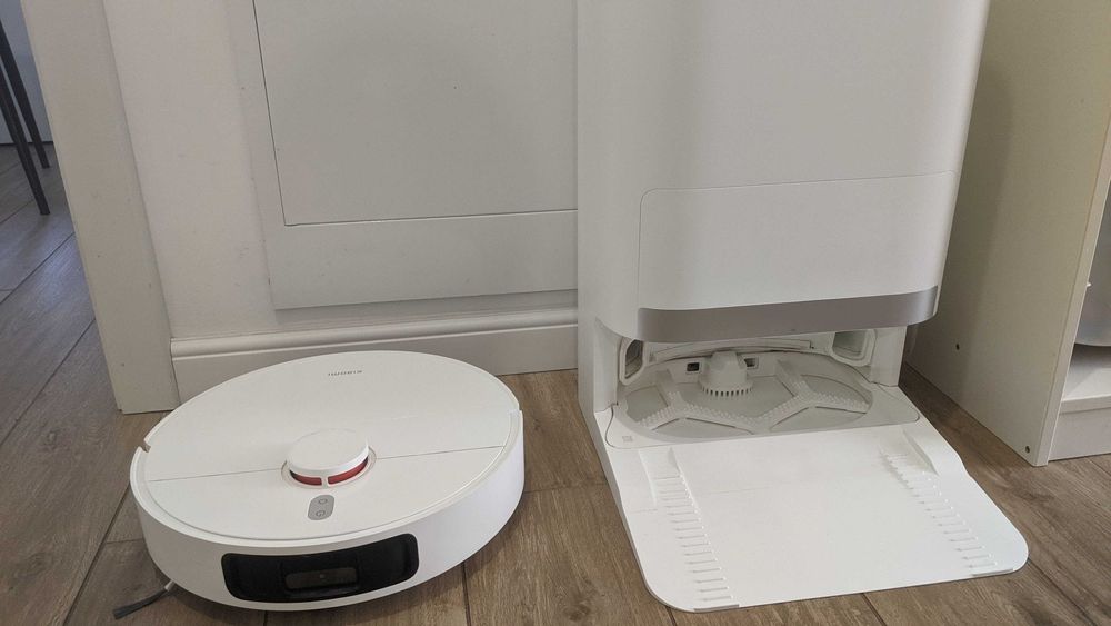 Aspirator robot, Xiaomi X20+, statie multifunctionala, garantie eMag
