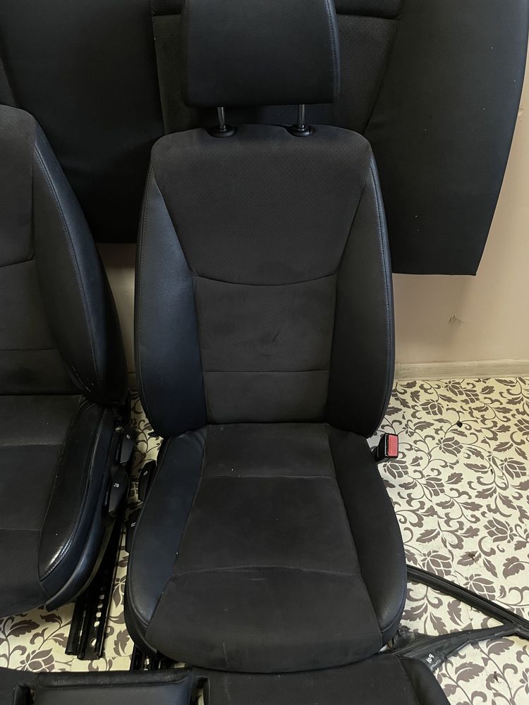 Interior bmw E90 scaune cu incalzire,semipiele