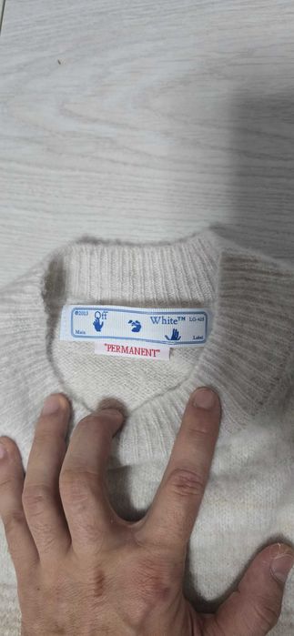 Pulover din lana Off White