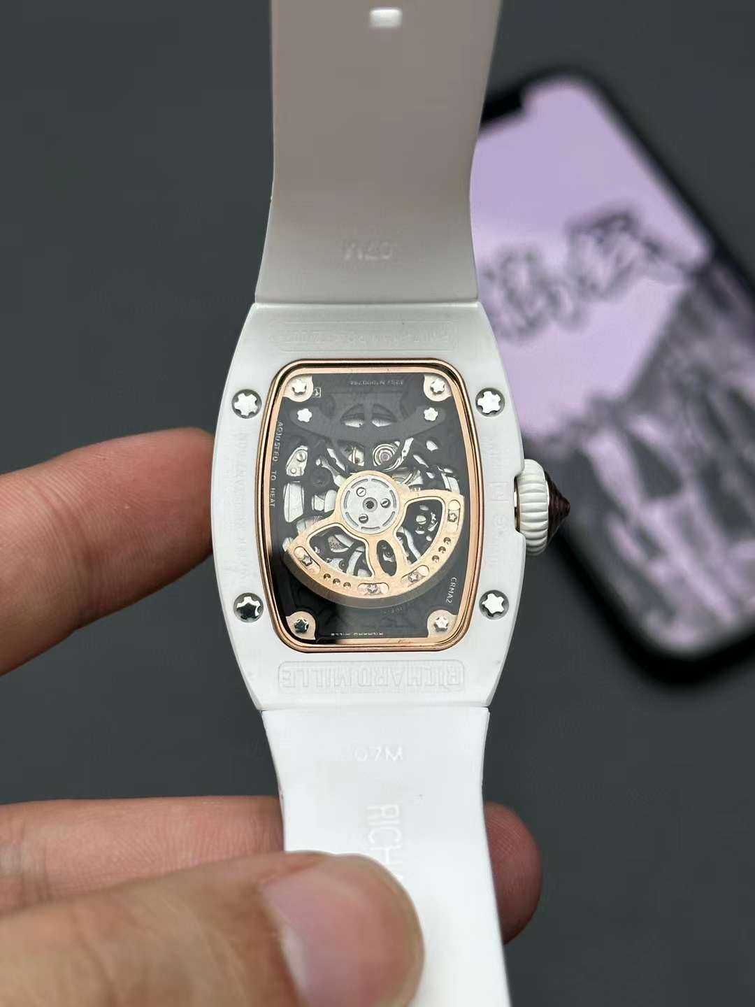 Richard Mille Lady White - Gold