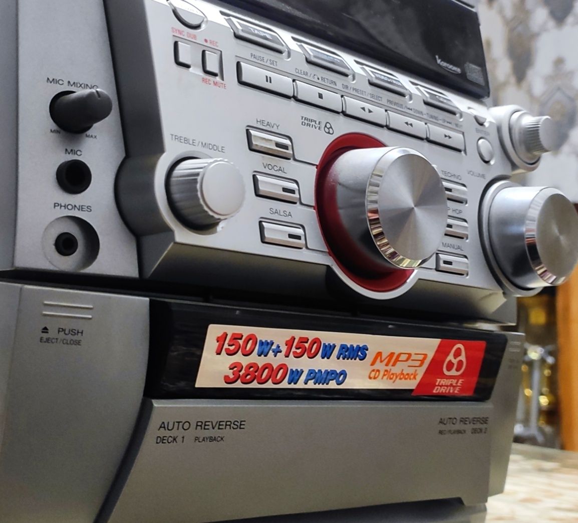 Музыкальный Центр Aiwa 3800Watt Японский