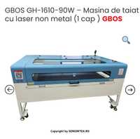 Masina de taiat cu laser non metal (1 cap) GBOS GH-1610-90W