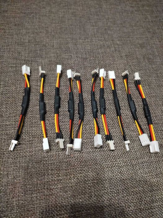 3 pin кабели уменьшение шума корпусных вентиляторов