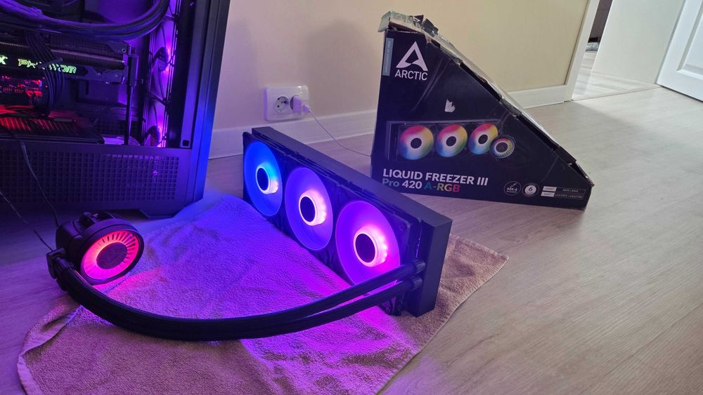 ARCTIC Liquid Freezer III Pro 420 ARGB водно охлаждане CPU