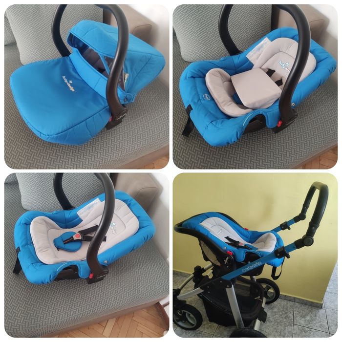 Бебешка количка 3 в 1 Baby Design Lupo