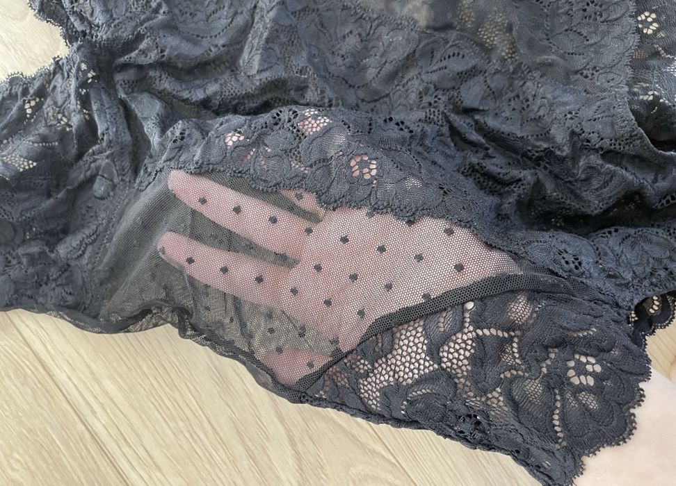 Body din dantela neagra Esmara, 75B