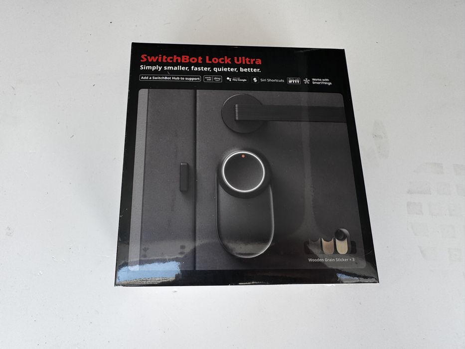SwitchBot Lock Ultra Vision Combo, Nou, Sigilat