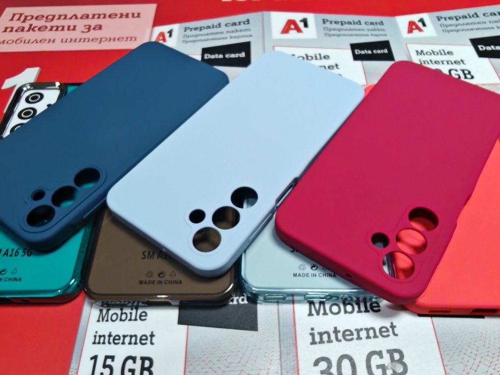 Samsung Galaxy A16 , S24 FE  силиконови гърбове различни видове