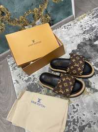 Papuci-Slapi Louis Vuitton POZE REALE- calitate superioară
