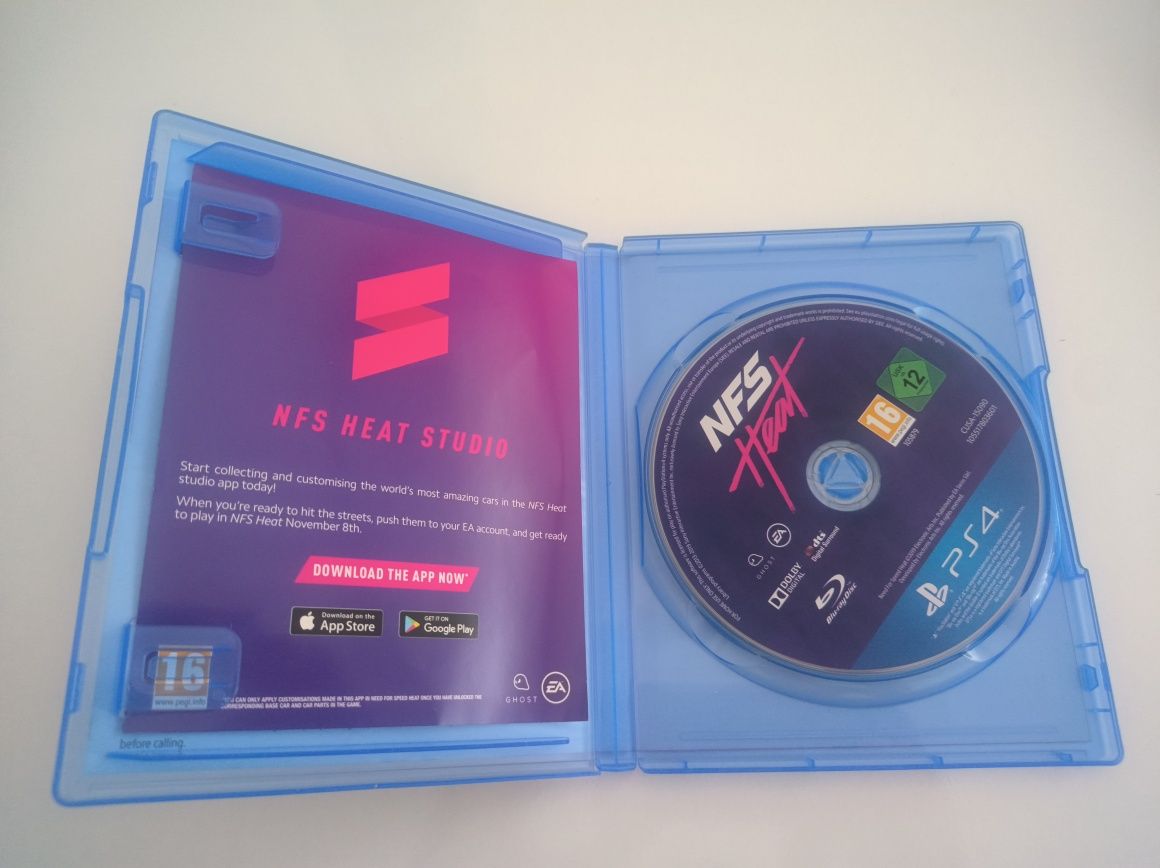 Продавам NFS heat за PS4