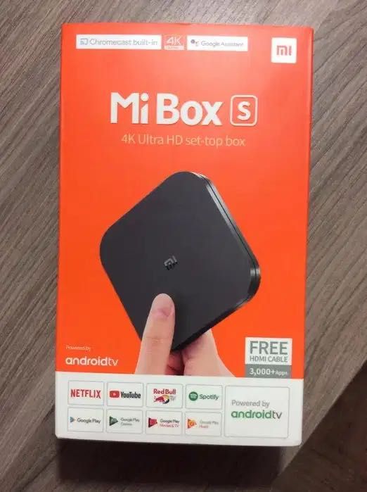 Продаю ТВ приставка Mi box 4K Ultra HD новый с гарантией имеется