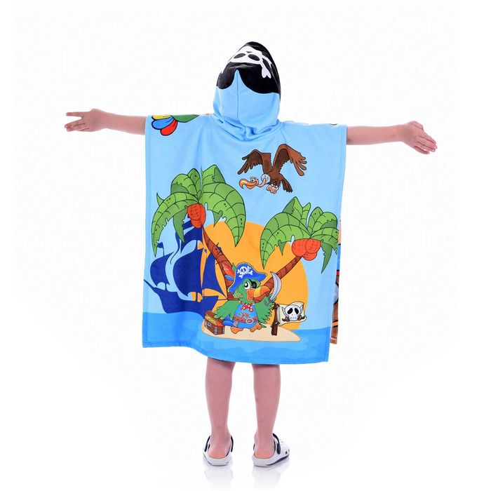 Детски хавлии за плаж и баня със забавни щампи 5 варианта