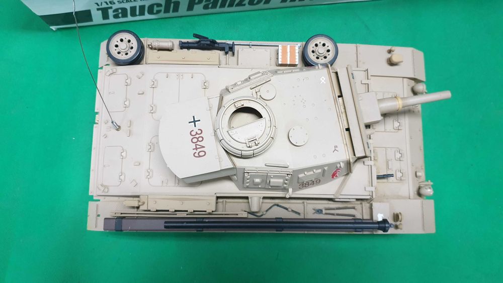 Tanc Panzer scara 1:16, radiocomandat