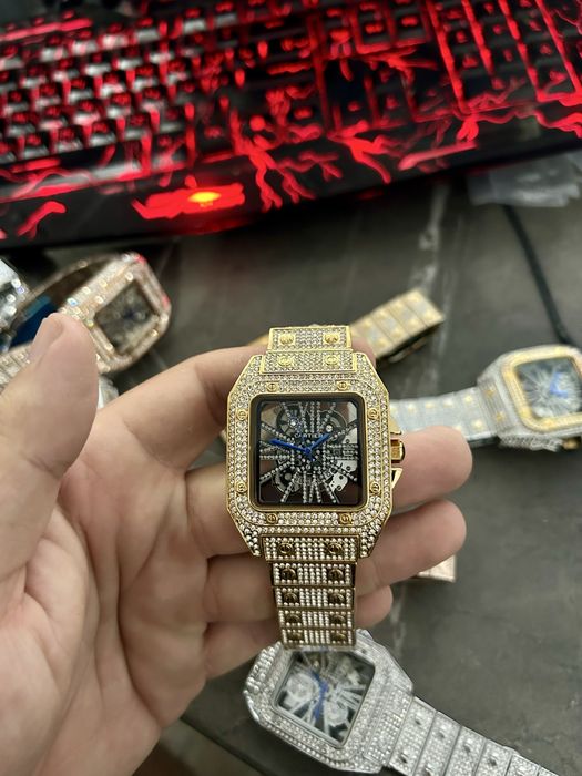 Ceas Cartier Iced Out Model 3