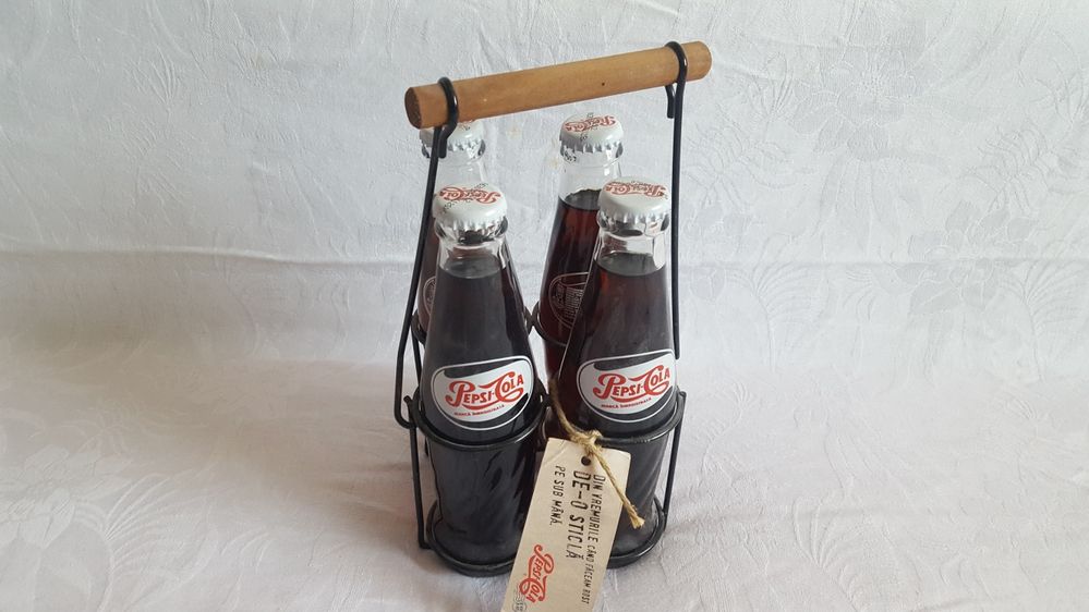 Sticle Vintage Pepsi sigilate