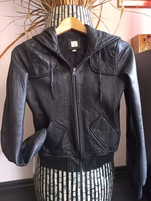 Естествена кожа дамски якета
