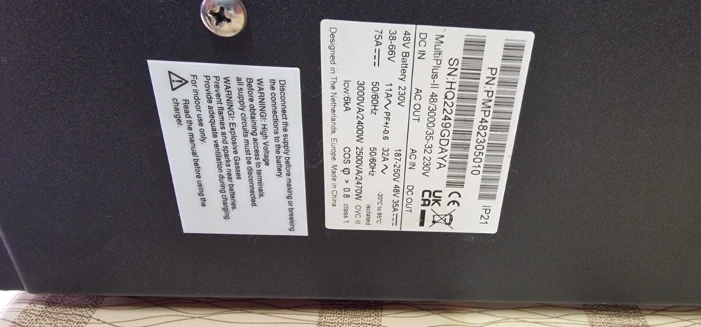 Victron MultiPlus-II 48/3000/35-32 230V, in garantie