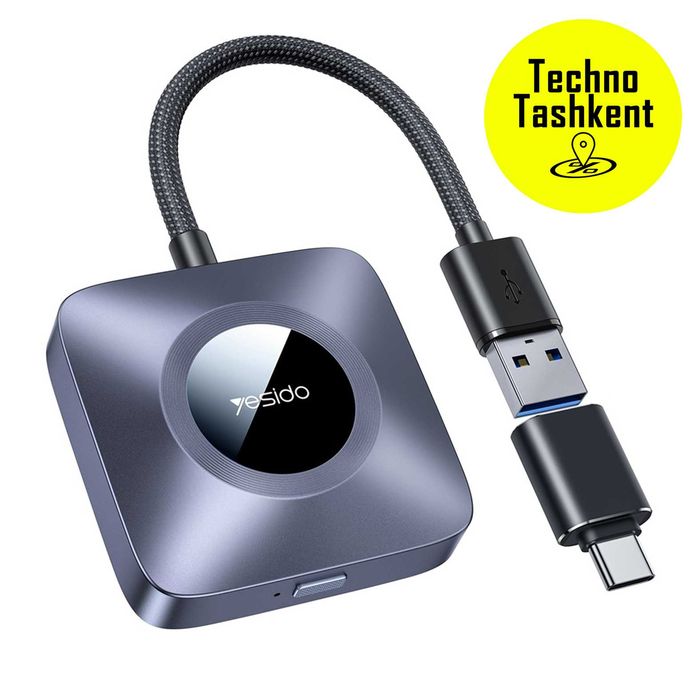 Беспроводной Carplay Yesido KM23, Wi-Fi, Bluetooth (Dostavka Bor)