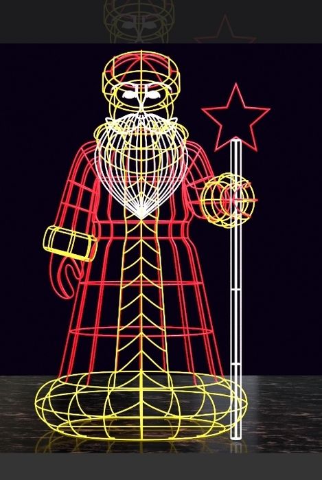 Новогодняя фигура, Д.Мороз