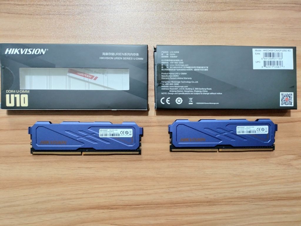 Оперативная память Hikvision DDR4 16Gb (2x8Gb) 3200Mhz