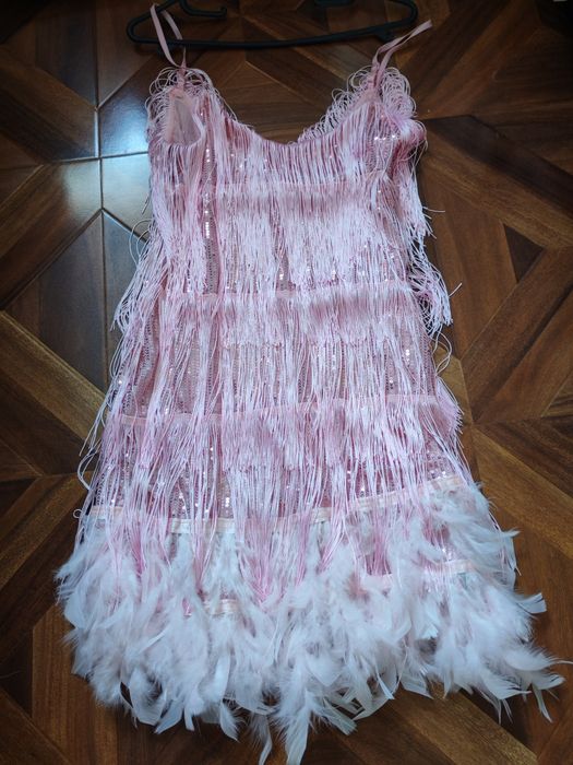 Rochie  roza de ocazie