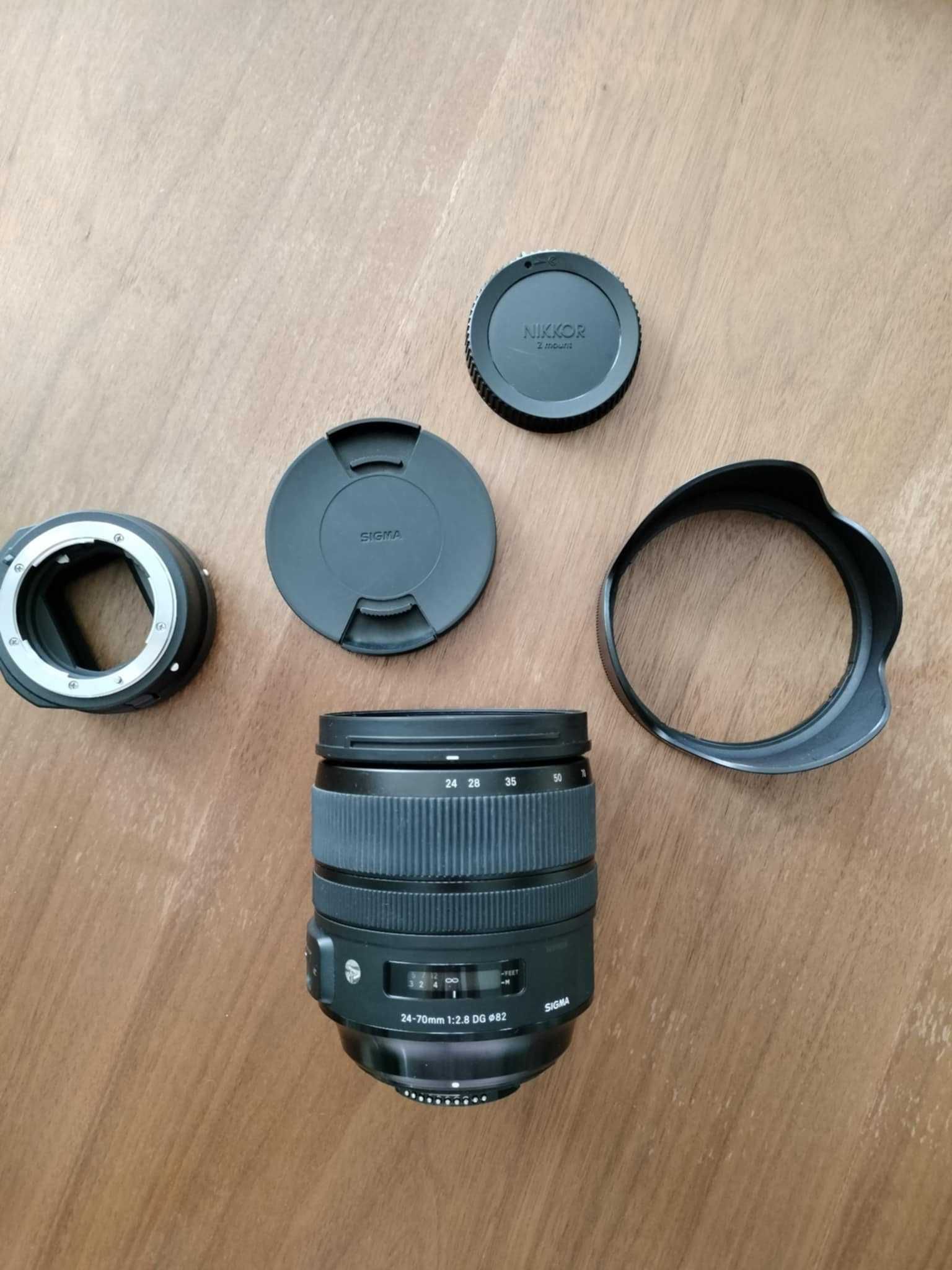 Obiectiv Foto Sigma 24-70 MM 2.8 DSLR