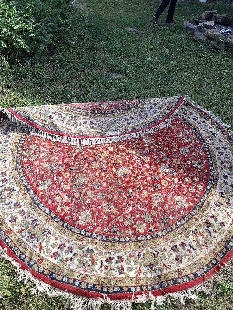Персийски Килим Кашан Кръг