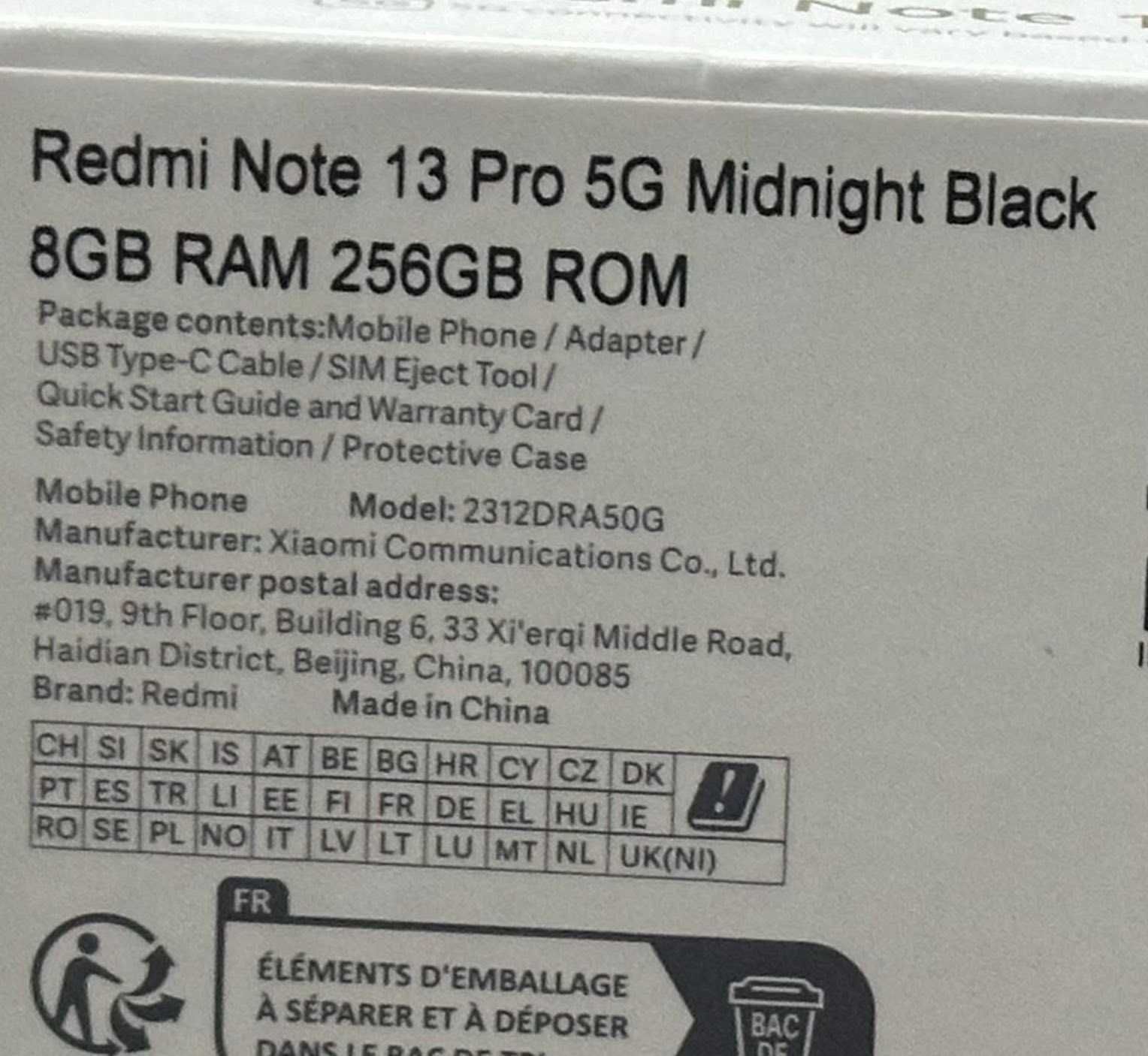 !Гаранция! Xiaomi Redmi Note 13 Pro 5G 256GB 8GB RAM