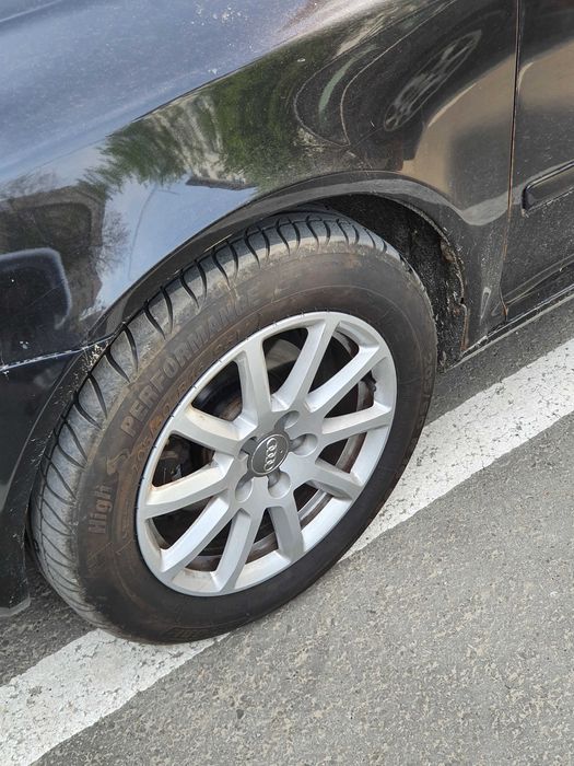 jante audi  5x112 7Jx16 et39  cauciucuri vara 205 60 R16 225 55 R16