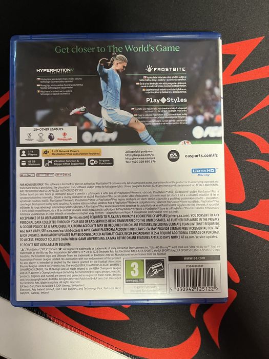 Игра FC24 за PS5