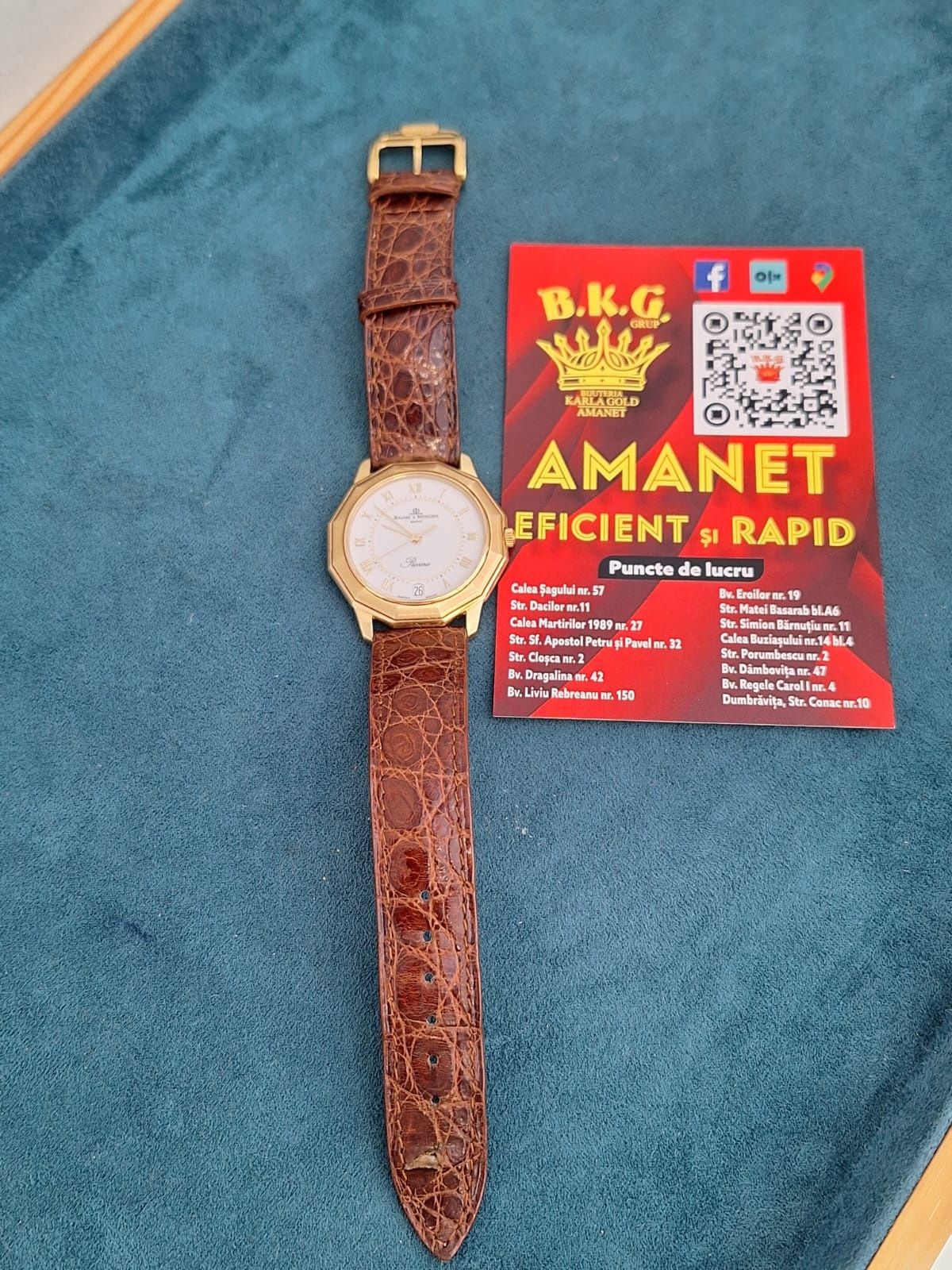 Ceas Baume&Mercier 18K Amanet BKG