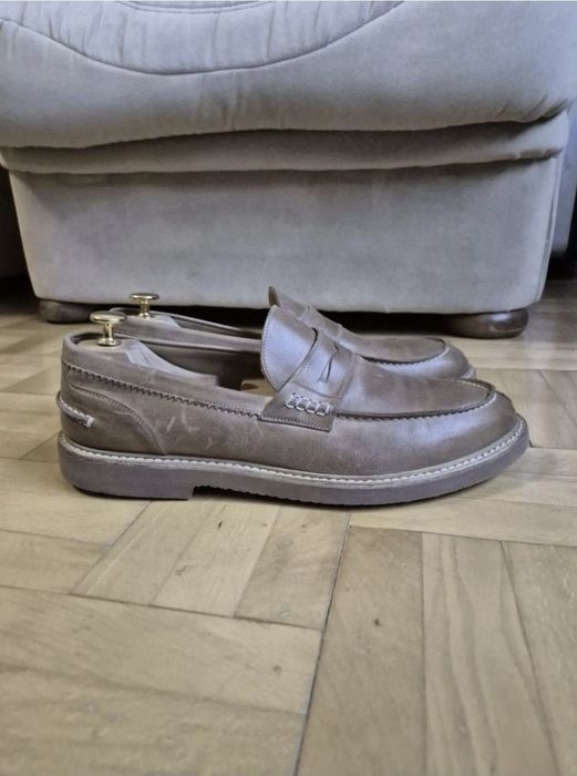 Pantofi / Mocasini Griffi's, Piele naturală + Vibram - 43,5 / 44