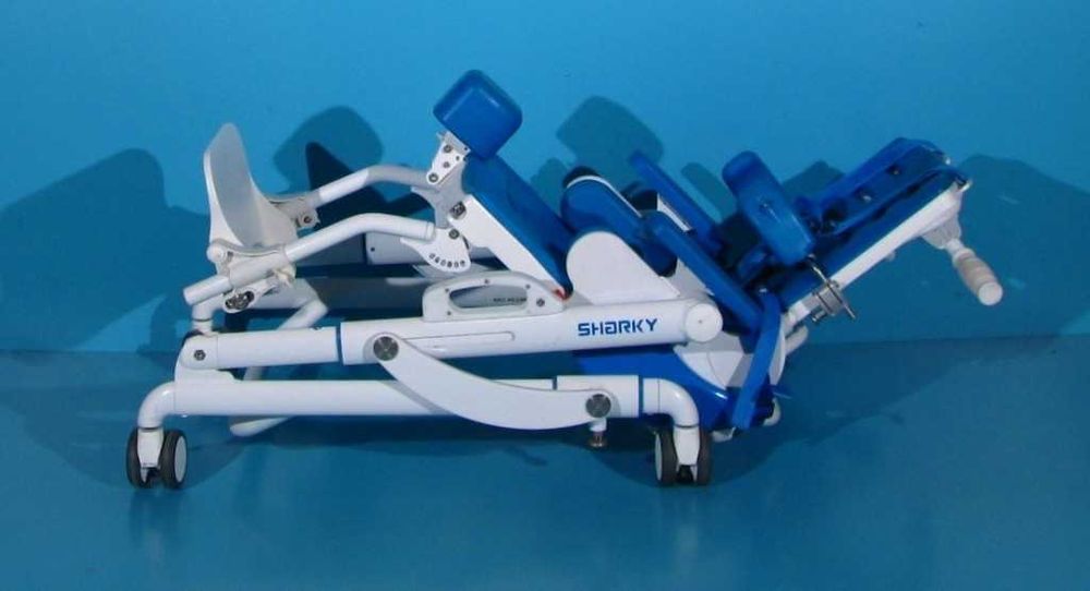 Scaun de dus si WC din aluminiu pentru copii Hoggi Sharky