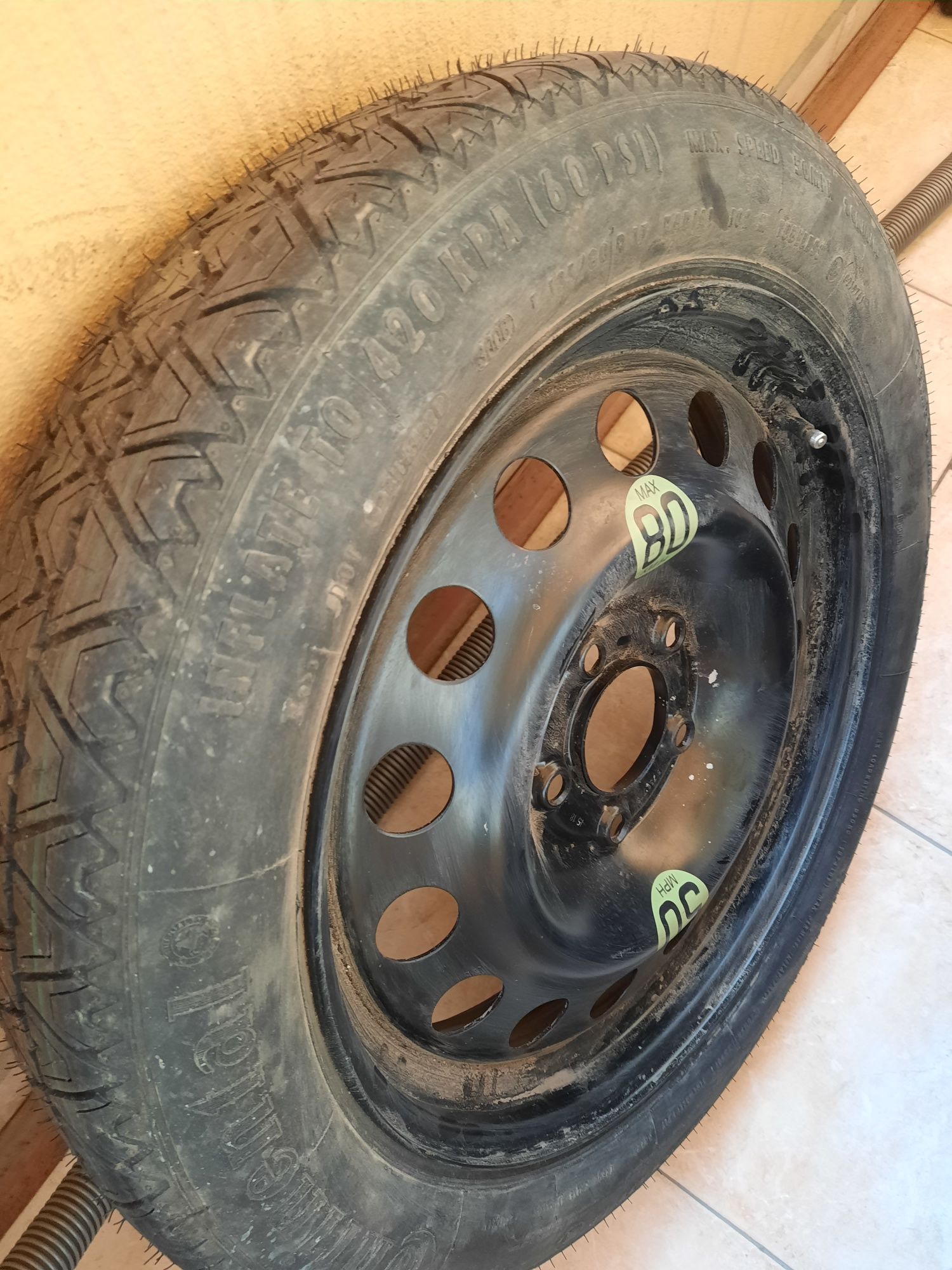 Rezervă Noua slim 5x120/17  BMW X1/E84 X3/E83 F25