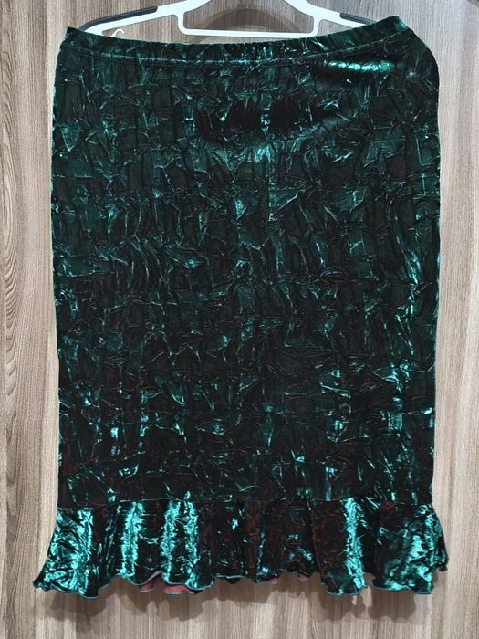 Юбка женская бархатная