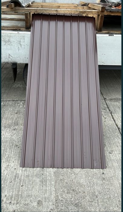 Tabla cutata colorata maro si gri