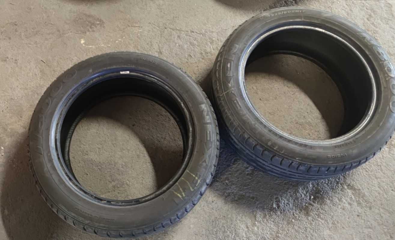 2 броя 225/50 ZR17 летни гуми NEXEN N8000 98W 2417 5мм