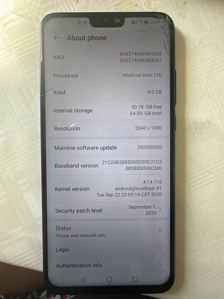 honor 8x , model JSN-L21